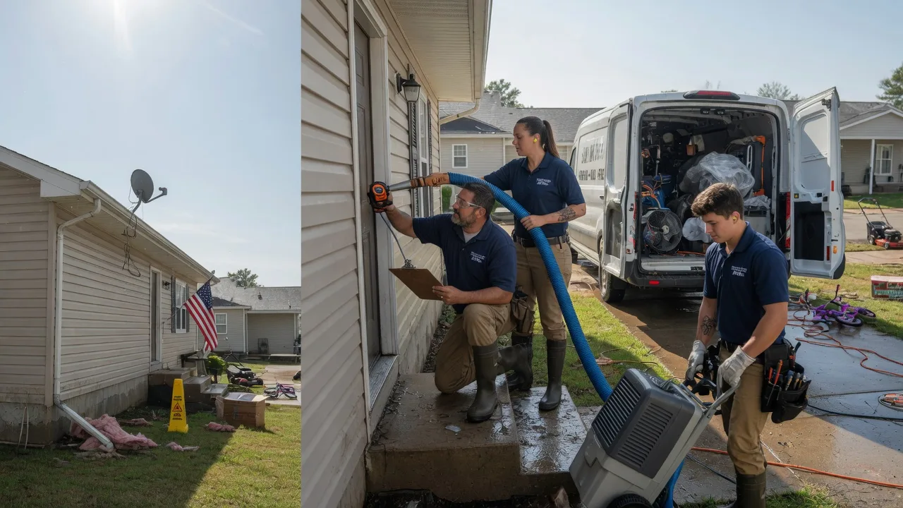 Ceiling Water Damage Restoration in Glenwood, AR near me